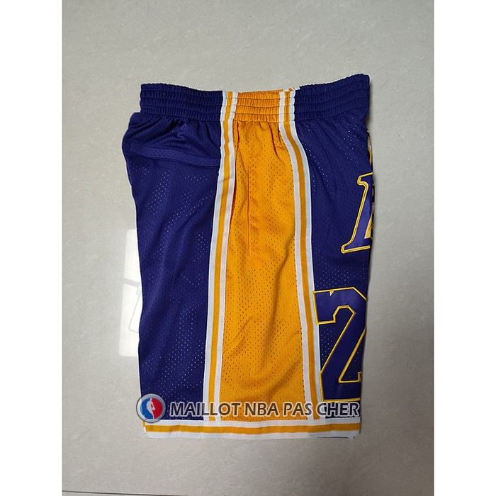 Short Los Angeles Lakers Kobe Bryant 24 Just Don Volet
